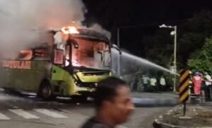 bus fire